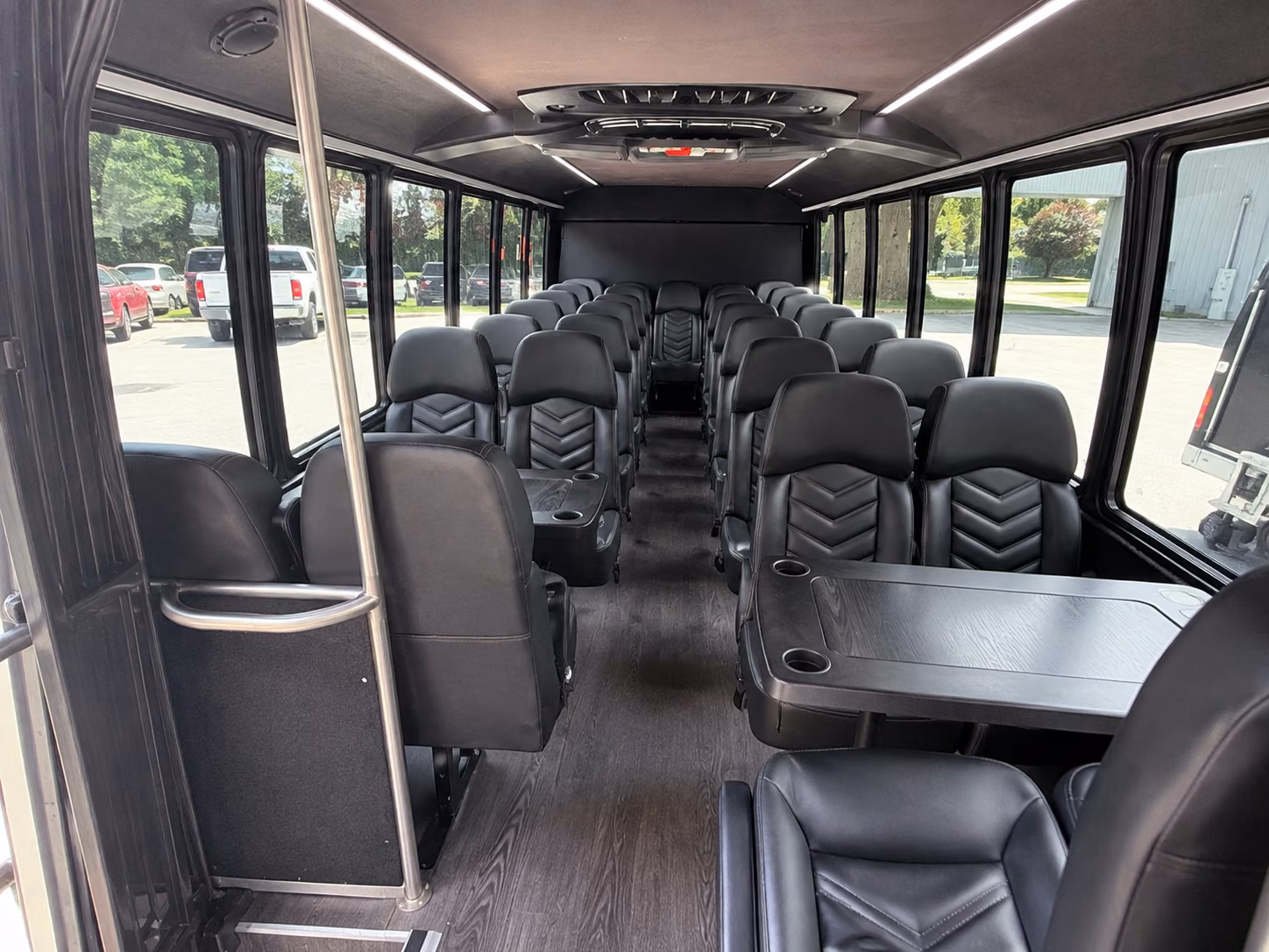 minibuses and charter buses for utah grizzlies hockey at maverik center