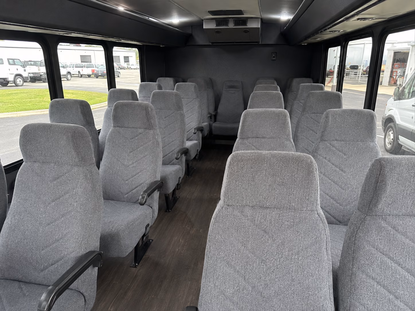 south jordan 20 passenger minibus inside