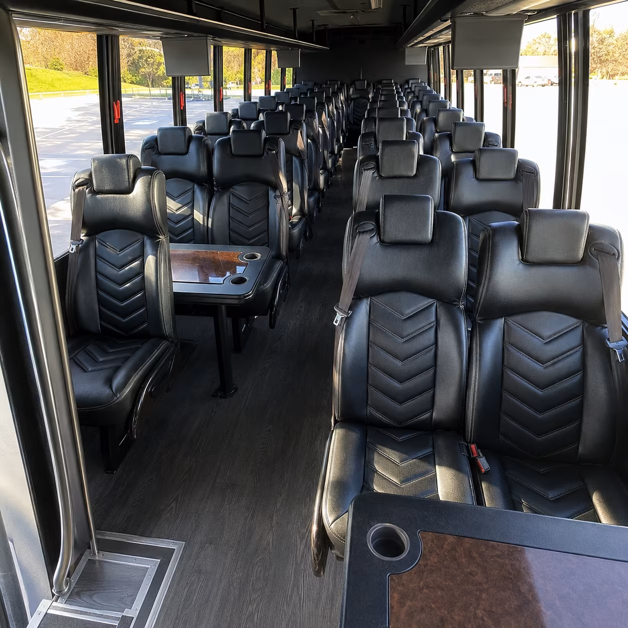 south jordan 25 passenger minibus interior