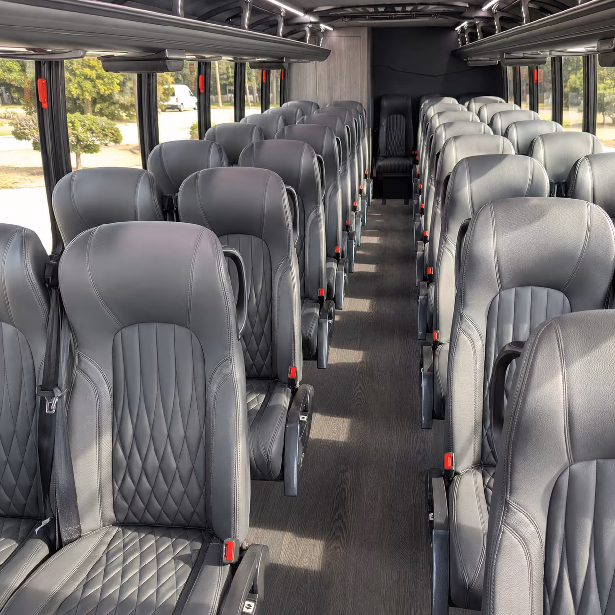 south jordan 30 passenger minibus inside