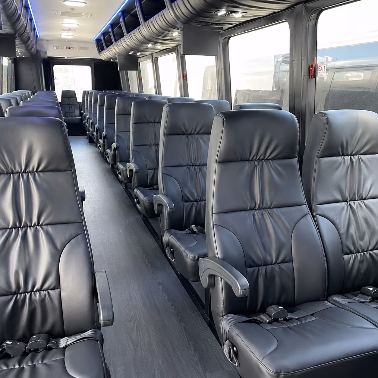south jordan 30 passenger minibus interior