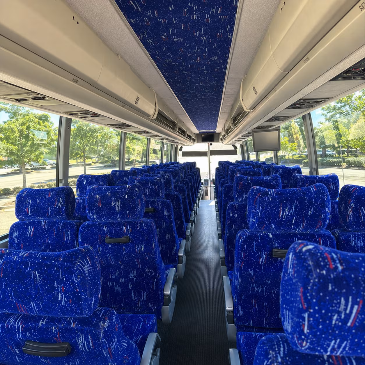 south jordan charter bus inside
