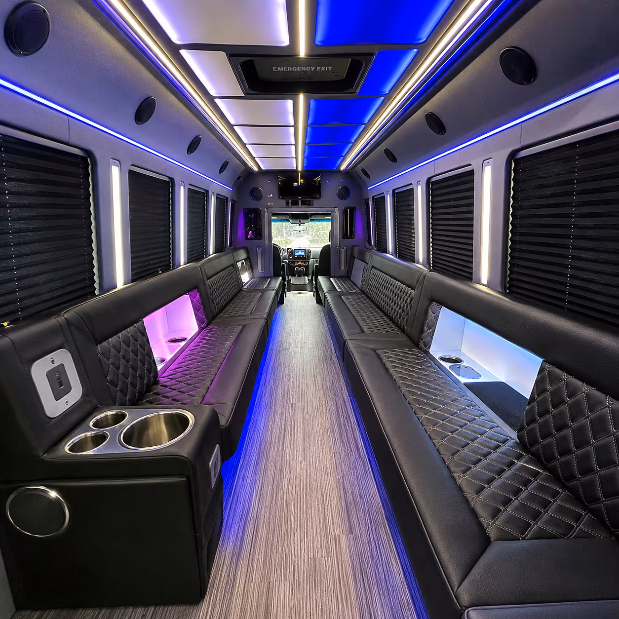 south jordan party bus inside