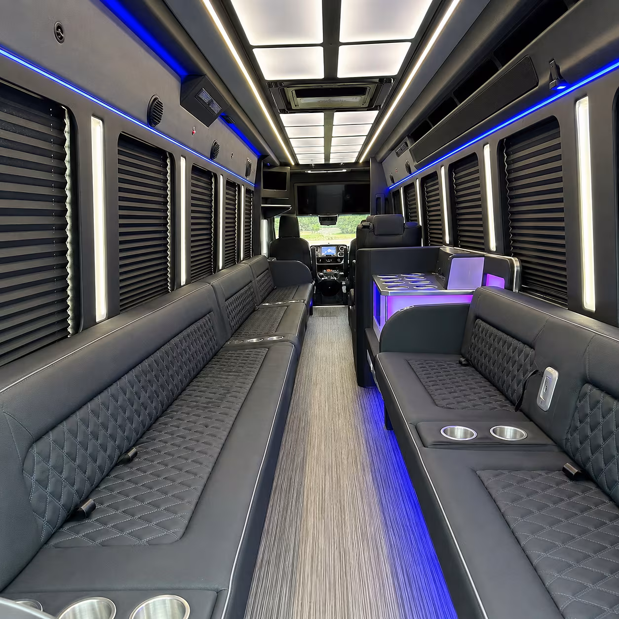 south jordan party bus interior