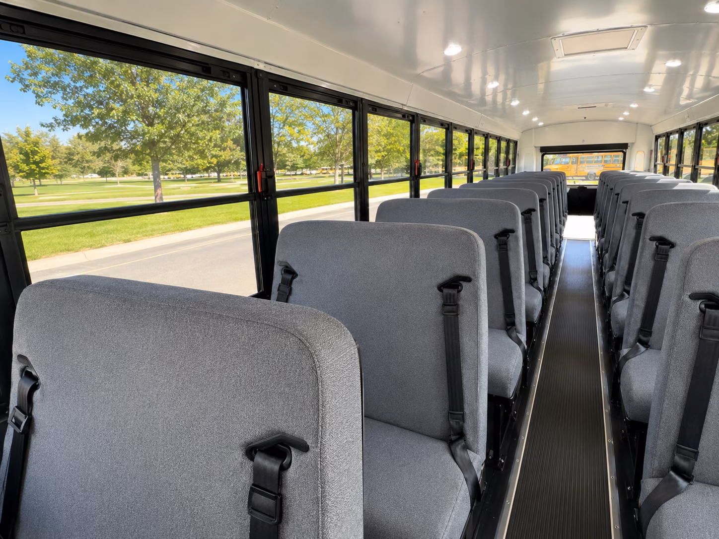 south jordan school bus inside